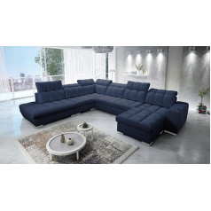 Im Sofa XXL milžiniška U formos sofa Gyvenamasis kraštovaizdis Pagani X kairė/dešinė Pasirinktos spalvos Aukščiausia kokybė