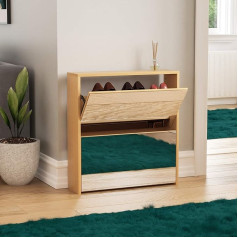 Vida Designs Spintelė Ąžuolo mediena Medžiaga 67 x 17 x 63 cm