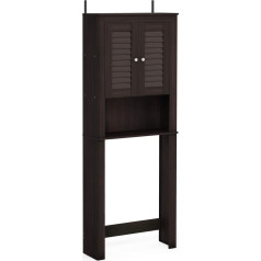 Furinno Indo Louver durų vonios kambario spintelė