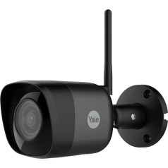 Yale Standard Digitaler Türspion 500 - Live-Ansicht - Hochwertige Kamera - Schwarz