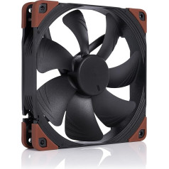Noctua NF-A14 iPPC-2000 PWM, pramoninis, 4 kontaktų, 2000 aps/min (140 mm, juodos spalvos)