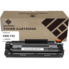 ZOOMTEC atsarginis Canon CRG 725 toneris Canon I-Sensys LBP-6000 LBP-6000B LBP-6018 LBP-6020 LBP-6020B MF-3010 Stampante (1 juodas)