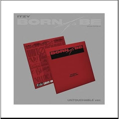 ITZY Born to BE 2nd Album Special Edition Untouchable Version CD + Mini Plakatas + Lyric Paper + Square Photo + Photocard + Tracking Sealed