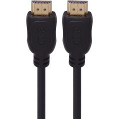 Hdmi 1.4 paauksuotas kabelis 1,8 m.