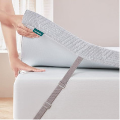 Bonnvia® Topper 90 x 200 cm H3, čiužinys Topper 90 x 200 cm, Minkštos atminties putos sofa lova, čiužinys Topper 90 x 200 cm Gelio užvalkalas Box Spring Bed Cold Foam 6 cm aukščio