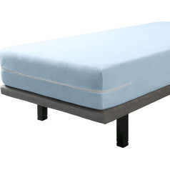SAVEL 275 cm frotinis rankšluostis iš 100 % medvilnės, elastingas - mėlynas