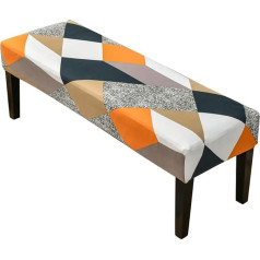 CHNSHOME Suolo dangteliai Valgomojo kambario suolo dangteliai Stretch Seat Cover for Bench Valgomojo kambario šoninis suolas Apsauginis dangtelis gyvenamajam kambariui Miegamasis Virtuvė