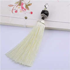 Krašto apdaila 10 vienetų 11 cm karoliukai Šilko kutai kutai Siuvimas Bang Tassel Trim Key Tassels už DIY puošmenos Užuolaidų priedai dalys Tassel kutai (spalva : 3 spalva, dydis : 10 vienetų)