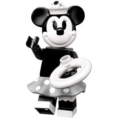LEGO Disney 2 serijos kolekcinė minifigūrėlė - senovinė Minnie (užplombuota pakuotė) 71024