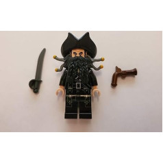 LEGO Karibų piratai: Juodabarzdis mini figūrėlė