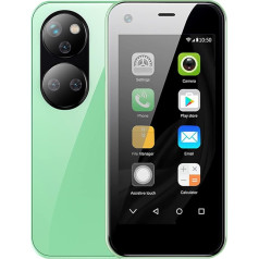 Hipipooo Mini 3G atrakintas telefonas 2,5 colio 