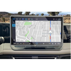 CDEFG Suderinama su VW Tiguan 3 2024 Life Elegance R-Line Goal Navigation Apsauginė plėvelė Grūdintas stiklas 9H atsparus įbrėžimams 15 colių GPS ekrano apsauga Automobilinės navigacijos plėvelė Tiguan 3 2024