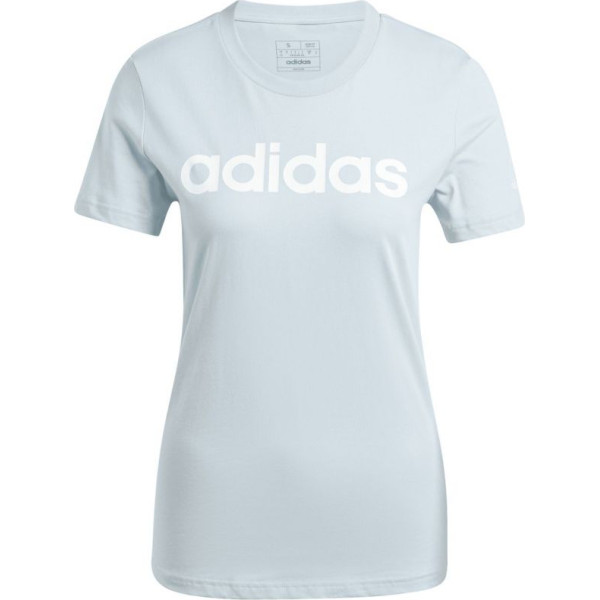 Loungewear Essentials Slim Logo Tee W IY9188 / XS marškinėliai