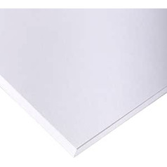 Clairefontaine 37253C eskizų popierius 70 g 50 x 65 cm 250 lakštai idealiai tinka menininkams ar mokyklai baltas