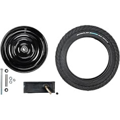 Schwalbe 50-203 AV Klaufix 12 1/2 colio ratų komplektas juodas