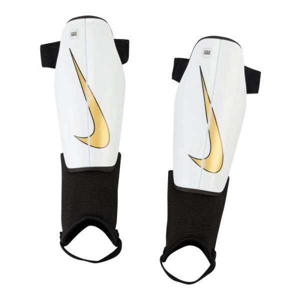 Nike Charge Jr DX4610-101 / S (150-160 cm) futbolo blauzdos apsaugai
