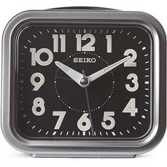 Seiko Nori Schlafzimmer-Wecker, Schwarz