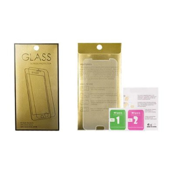 Tempered Glass Gold Aizsargstikls Xiaomi Redmi Note 9