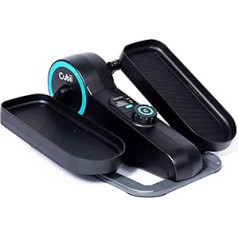 Cubii Move Mini treniruoklis treniruokliams dviračiams su LCD kūno rengybos stebėjimo prietaisu - Pedalų treniruoklis su reguliuojamu pasipriešinimu - Sporto įranga namams - Stalinis dviratis namų biurui