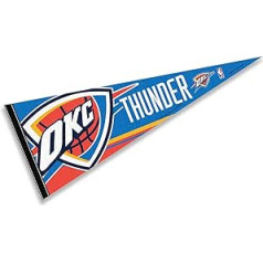 WinCraft Oklahoma City Thunder vimpelis viso dydžio 12 x 30 colių