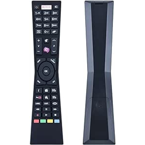 JVC RM-C3338 RC43101P Pakaitinis JVC ir Bush Smart TV nuotolinio valdymo pultas Universalus nuotolinio valdymo pultas LT-24C680 LT-24C681 LT-24C685 LT-24C686 LT-32C690 LT-32C691 LT-32C690 LT-32C691 LT-32C695 LT-32C691 LT-32C695 24 3 8 3 4 3 3