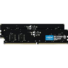 Svarbus RAM 16 GB rinkinys (2 x 8 GB) DDR5 4 800 MHz CL40 stalinio kompiuterio atmintis CT2K8G48C40U5