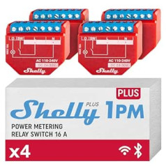 Shelly plus 1 pm 4 pak