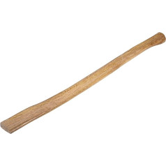 sourcing map 89,9 cm langer Ersatzgriff aus Holz, gebogener austauschbarer Griff für Axthammer, ovales Auge, Eichenholz