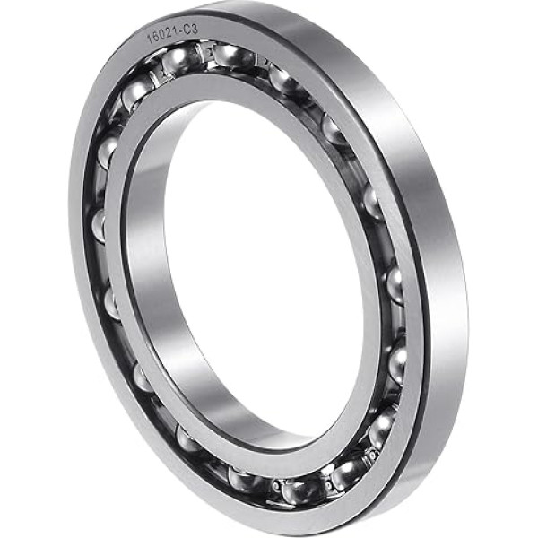 Kozelo 16021 Rillenkugellager 105x160x18mm C3-Spalt Radiallager, offene Ausführung, ABEC1 Chromstahl-Lager, einreihig