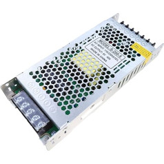TASVICOO 5V 40A maitinimo šaltinis 200W perjungimo maitinimo transformatorius, skirtas 5V LED matricos pikselių LED skydeliui P3 P4 ekranui