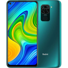 Redmi Note 9 išmanusis telefonas, 128gb, miško žalia