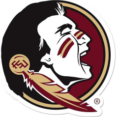 NCAA Siskiyou Sports Fan Shop Florida State Seminoles automobilio lipdukas 8 