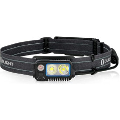 OLIGHT Array 2 Pro Gestų jutiklis LED žibintas 1500 lm 1500 m šviesos nuotolis USB-C įkraunamas galvos žibintuvėlis 3 šviesos šaltiniai su raudona šviesa 60° reguliuojamas mini žibintas su 2 valdymo sistemomis SOS režimas IPX4