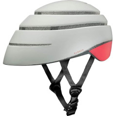 Closca Unisex suaugusiųjų šalmo kilpa / sulankstomas dviračių ir motorolerių šalmas, baltas, l