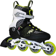 K2 Alexis 84 Speed ALU BOA Inline riedlentės juoda balta liepa
