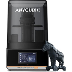 ANYCUBIC Photon Mono M7 Pro 14K 3D spausdintuvas, 10,1 colio mono LCD ekranas su COB šviesos šaltiniu, spausdinimo greitis iki 170 mm/h, pastovios temperatūros šildymas, be niveliavimo, spausdinimo dydis 223 x 126 x 230 mm