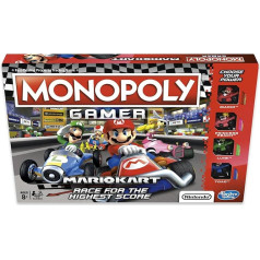 MONOPOLY E1870102 Žaidėjas Mario Kart, spalvotas (angliška versija)