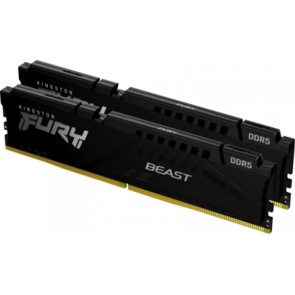 Atmintis ddr5 fury beast black 16gb(2* 8gb)/6000 cl36 expo