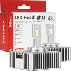 LED kaitinamosios lemputės d-basic serijos d5s 6000k canbus -03630
