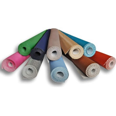Panini Tessuti 10 iškirptų minkštos dirbtinės odos lazdelių Mišrios spalvos 30 cm x 70 cm Idealiai tinka namų ruošai, dėliojimui, dekoracijoms.