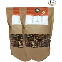 eat Performance® Muesli Strawberry Mango (2 x 1000 g) - Paleo baltyminiai dribsniai, pagaminti iš 100% natūralių ekologiškų ingredientų, be glitimo, be grūdų, veganiški ir be pridėtinio cukraus