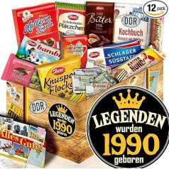 Legendos 1990 m. ++ Dovanų dėžutė 1990 m. ++ DDR šokolado dėžutė