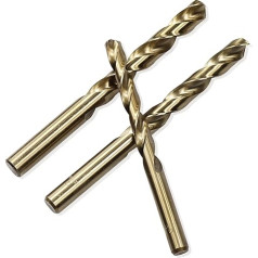 1.0-13mm M35 Kobaltbeschichteter Spiralbohrer Holz/Metall Loch Rundschaft Pistolenbohrer 1St(12mm)