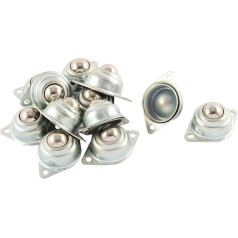 XZMJDZSWN Lager 12 Stücke 5mm Montageloch Flansch Roller Ball Transfer Einheit