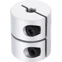 išteklių žemėlapis Wellenkupplung, 6 bis 12,7 mm (ID), 30 mm (L), Aluminiumlegierung, Schaftkupplung, starres Gelenkmotorzubehör für 3D-Drucker, DIY-Roboter, Modell CN