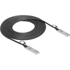 QSFPTEK 10Gb/s SFP+ 5 metrų ilgio kabelis, SFP+ Direct Attach Twinax Passive DAC, suderinamas su 