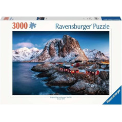 Ravensburger 17081 Dėlionė Hamnojus, Lofotenas 3000 dalių