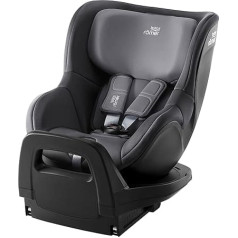 BRITAX RÖMER DUALFIX 2 Z-Line vaikiška kėdutė, pasukama 360° kampu, skirta vaikams nuo 61-105 cm (i-Size), nuo 3 mėnesių iki 4 metų, vidurnakčio pilka