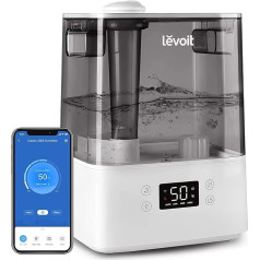 LEVOIT 6L oro drėkintuvas su viršutiniu užpildu, 