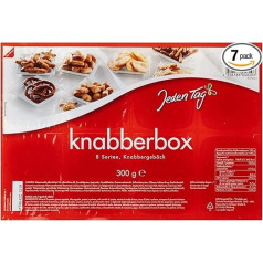 Kasdienių užkandžių dėžutė, 7 vnt. (7 x 300 g pakuotė)